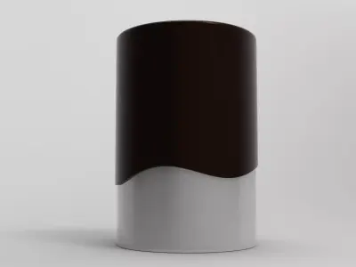 Lua Side Table Low-poly 3D model
