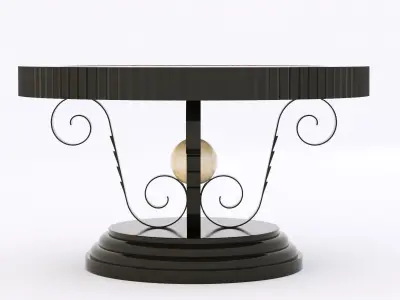 Francesco Molon F506 round table 3D model