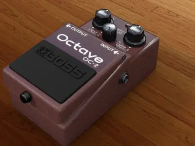 Boss OC-2 Low-poly 3D model