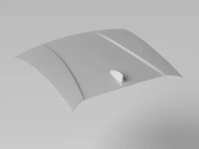 86 ZN6 Roof Exterior Surface - 3D Laser-Scanned 3D model