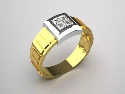 man ring mr0216 3D print model