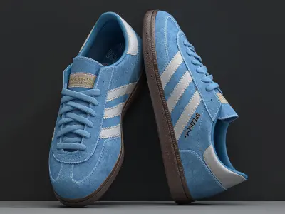 Adidas Spezial Low-poly 3D model