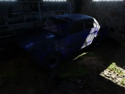 Garage Scene 3D model