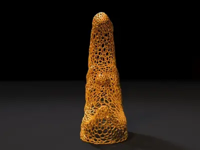 Moon lamp 3D print model