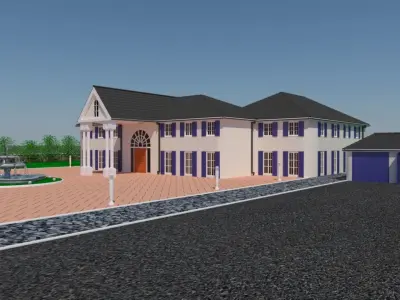 Luxury House 3D model