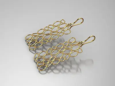 Earrings 12 3D print model