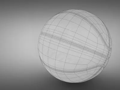 Basketball 3D model