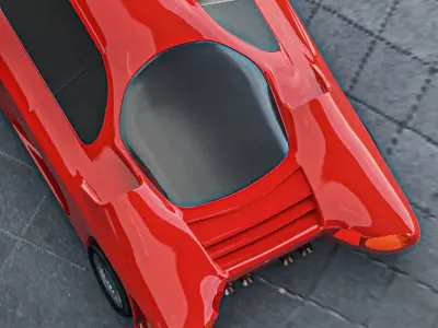 Concept car 3D model