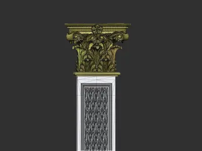 Columns Classical  Decoration N78 3D model