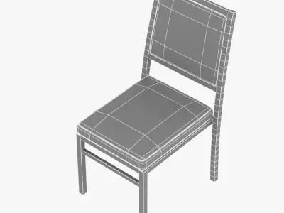 Global Allies fillmore stacking chair  3D model