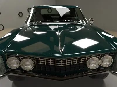 Buick Riviera 1963 3D model