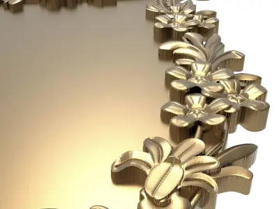 Carved Picture Frame 3D model 51