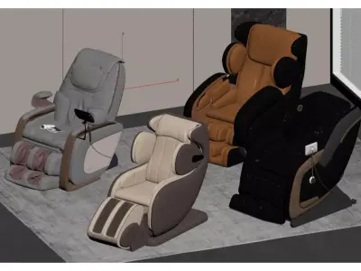 Intelligent massage equipment 3D model