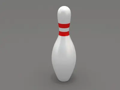 Bowling Pin 3D model
