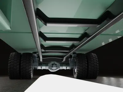 CHEVROLET COE TRUCK 1949 V4 3D print model