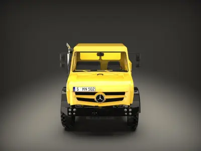Mercedes-Benz U4000 Unimog 3D model