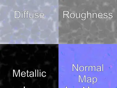 Moon Crater Plush Chair with Glowing Surface Low-poly 3D model