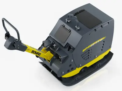 Bomag BPR 50-55 D Reversible Vibratory Plate 3D model