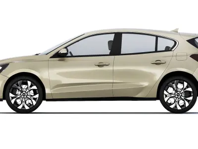 Focus Ecoboost 2018 3D model