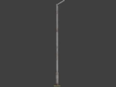 LAMP - street lighting low poly object Free low-poly 3D model