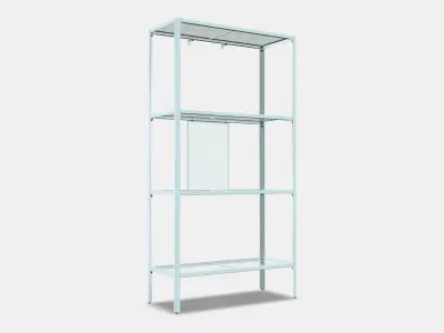 BAGGEBO shelving unit 1 Low-poly 3D model