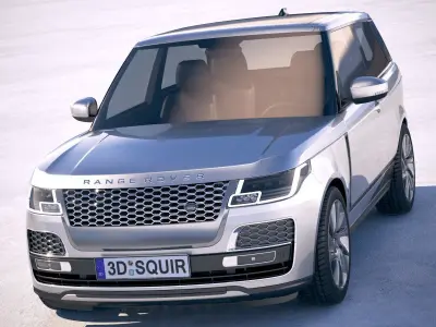 Range Rover SV Coupe 2019 3D model