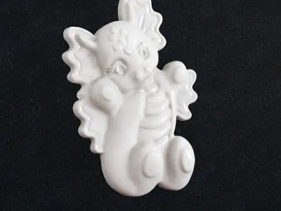 Dragon pendant 3D print model get
