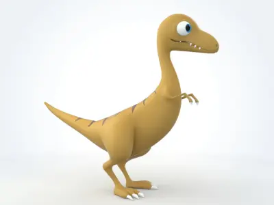 Velociraptor 3D model
