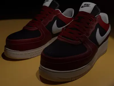 Nike Air Force 1 3D Model 3D model