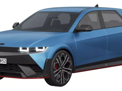 Hyundai Ioniq 5 N 3D model