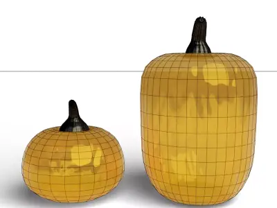 Glass Pumpkin 3D model