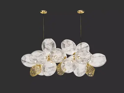 Chanceux Chandelier Horizontal-2 3D model