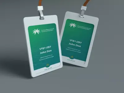 card template 3D model