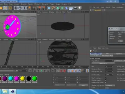 Funny Kid Clock 3D model