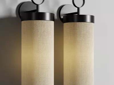 nooi aromas wall light Low-poly 3D model
