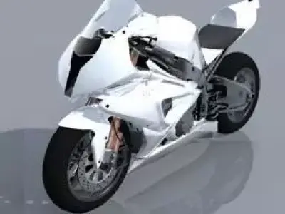 Motorbike 1000RR SBK Free 3D model