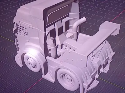 Kool formula truck 3D print model