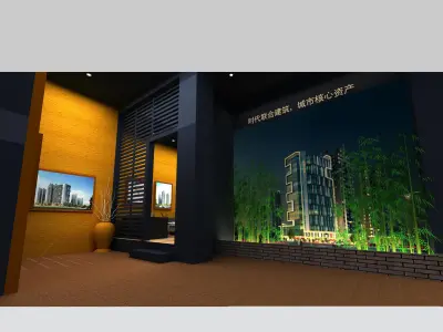 Exhibition - Area -10X12-3DMAX2011-063 3D model