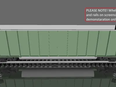 Bethgon Coalporter 1982 Coal Hopper printable in H0 Scale 3D print model