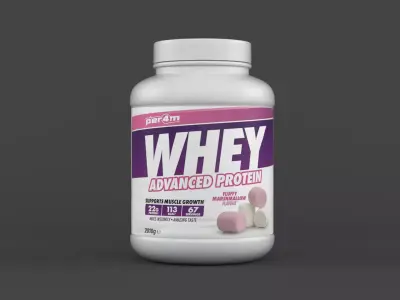 Protein Powder 3D model