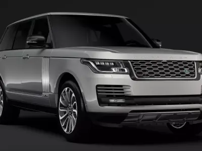 Range Rover Vogue SE LWB L405 2018 3D model