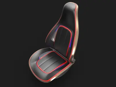 concept futuristic chair 3D model