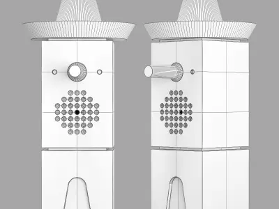 Teenage engineering choir CH-8 Carlo speaker 3D model