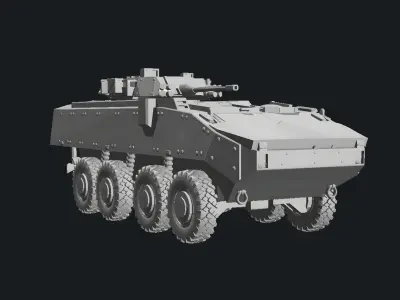 Piranha 3 denmark 3D print model