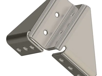 Furniture Corner Bracket 3D print model