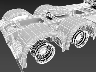 scania-truck 3D model