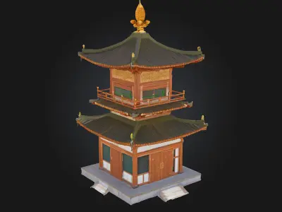 Pagoda Harmony 3D model