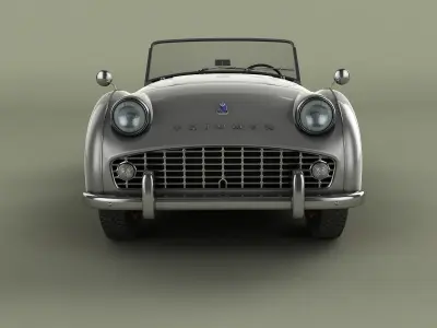 Triumph TR3 A 3D model