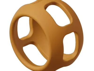 Plastic Automotive CV Joint Cage Toy 3D model