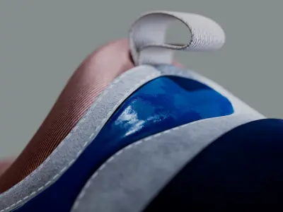 Oakley X Brain Dead Team Flesh Ice  3D model